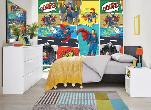 decije tapete murali superheroji WB2035